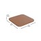 Flash Furniture 24" Red Metal Counter Stool-Teak Poly Seat CH-31320-24GB-RED-PL2T-GG - alternate 4